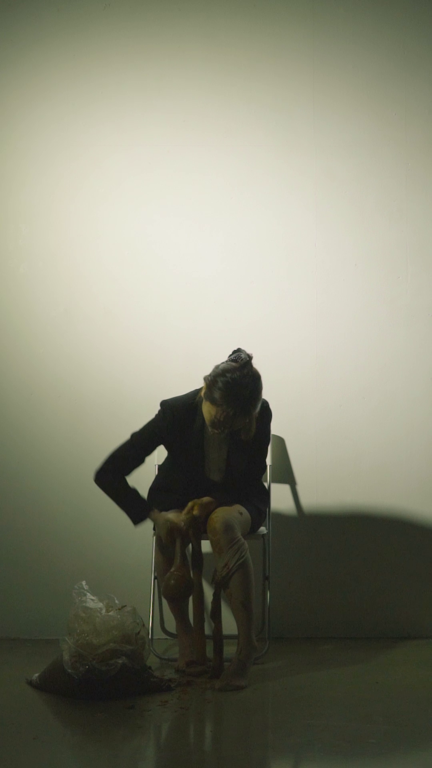 죽은 정물화(dead still life)_김치와 된장 그리고 부라자